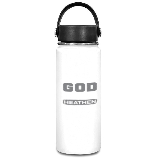 Godless Heathen Anti-Religion Agnostic Atheist Vacuum Flask