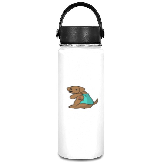 I Love Mom Tattoo Vizsla Vacuum Flask