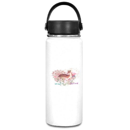 Sweet Deer In Wild Spring - 13 Vacuum Flask