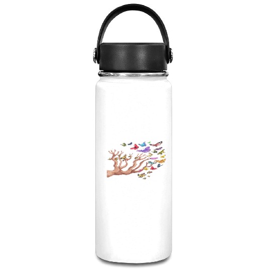 Monarch Butterflies Nature Butterfly Vacuum Flask