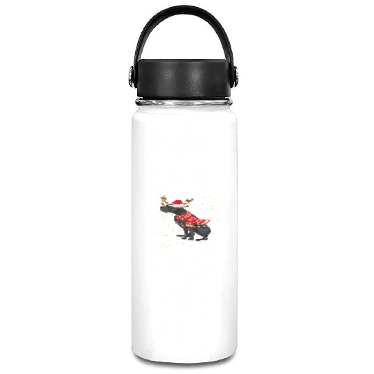Great Dane Reindeer Christmas Light Vacuum Flask