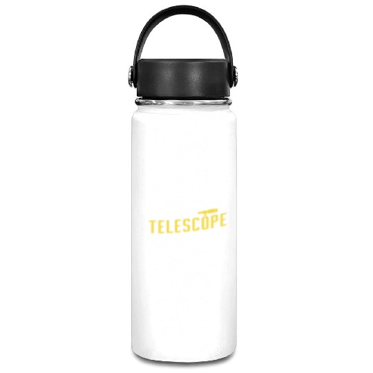 I Love My Telescope Universe Stars Space Vacuum Flask