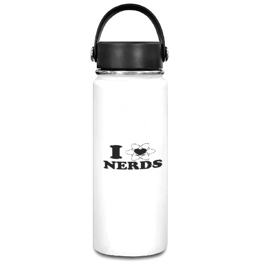 I LOVE NERDS Vacuum Flask