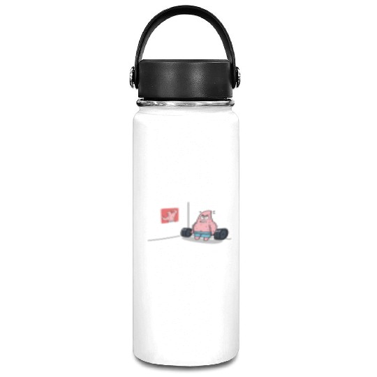 Majin Buu vs Patrick - Funny Anime Gym and Workout Vacuum Flask