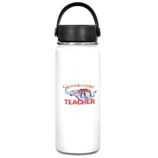 Back To School Elephant Kindergarten Teacher Vacuum Flask
