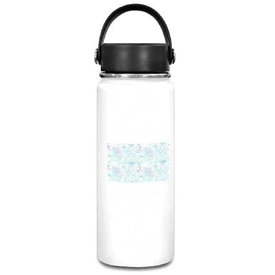 Abstract Winter Pattern Vacuum Flask