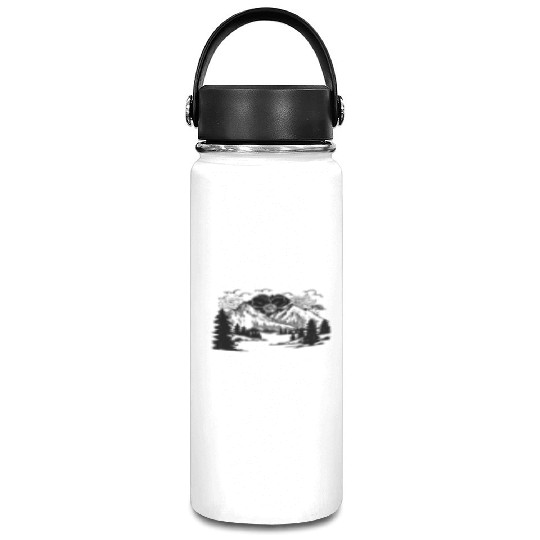 Nature Lover Mountains Forest Hiking Hiker Vacuum Flask