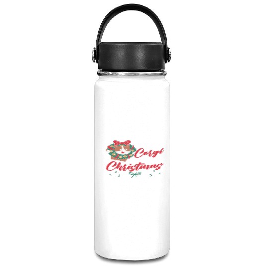 I'll Corgi For Christmas Day Dog Lover Corgi Dog Vacuum Flask