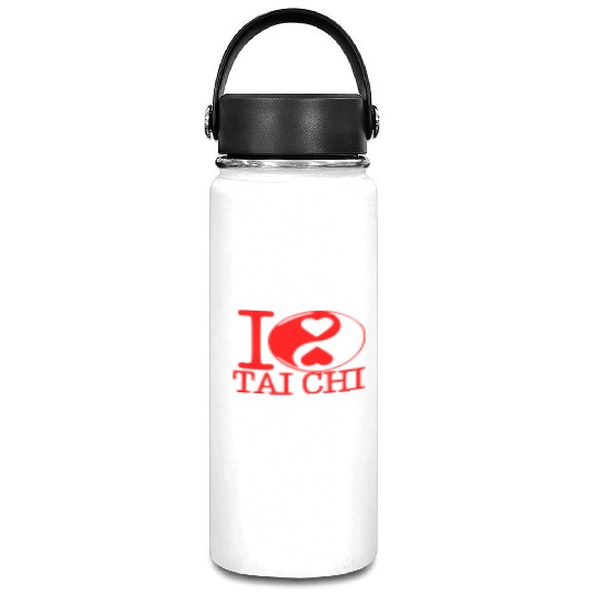 I Love Tai Chi ©WhiteTigerLLC.Com Vacuum Flask