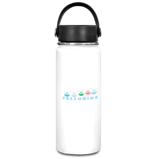 Colorado Ski Mountain Gondola Telluride Vacuum Flask