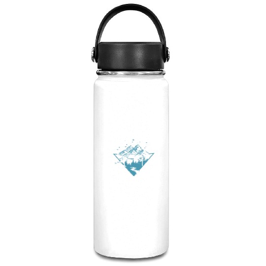 Disc Golf - Disc Golfing Player Ultimate Frisbee Vacuum Flask