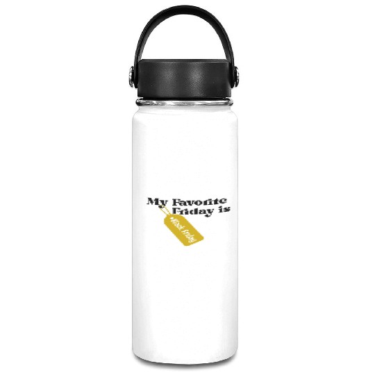 My Favorite Friday is Black Friday Vacuum Flask