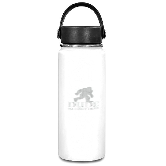 Bruh I'm Right Here Yeti Bigfoot Sasquatch Vacuum Flask