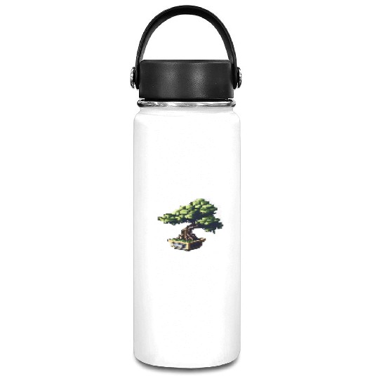 8 Bit Bonsai Tree Vacuum Flask