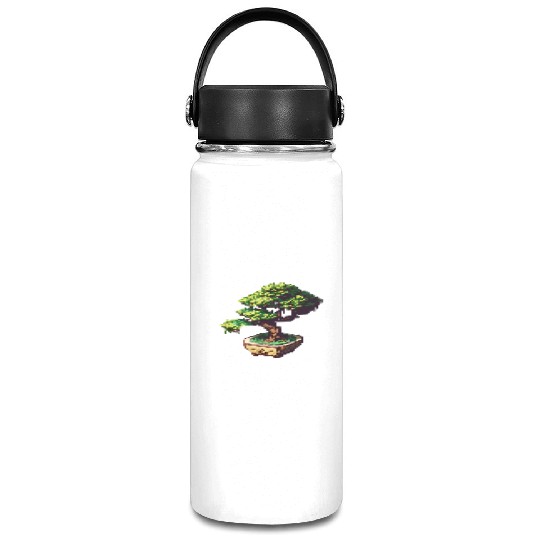 8 Bit Bonsai Tree Vacuum Flask