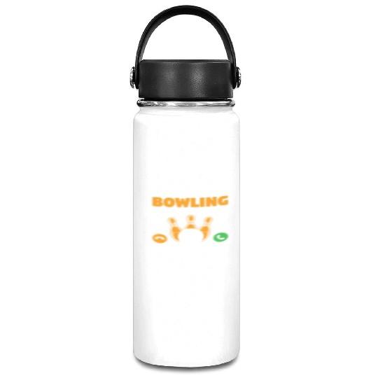Bowler Bowling Is Calling And I Must Go Bowling Te Vacuum Flask