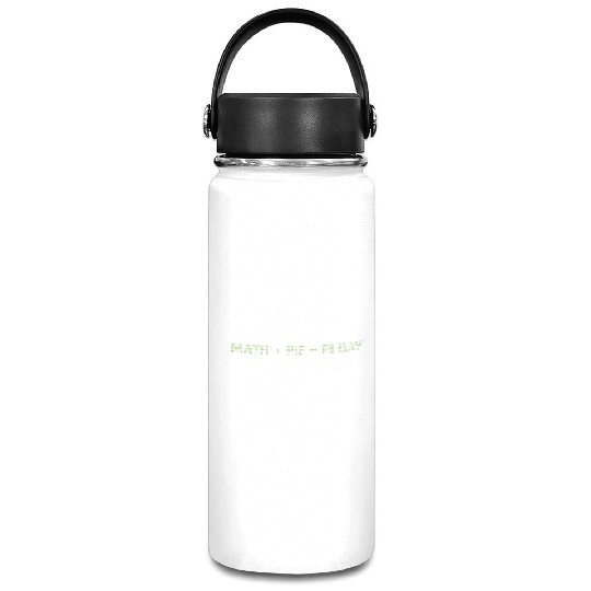 Math + Pie = Pi Day - Funny Pi Day Math Teacher Vacuum Flask