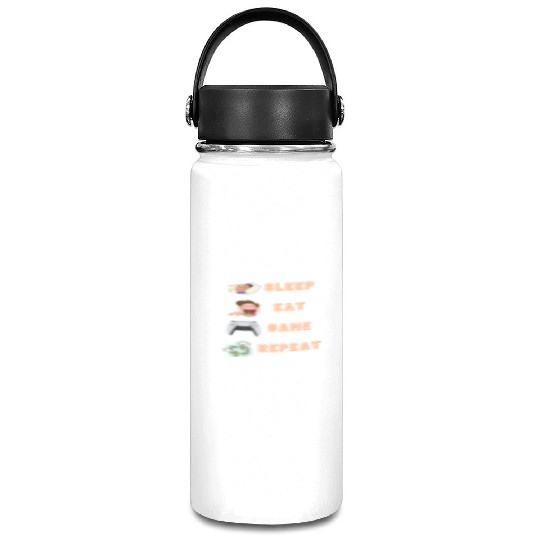 sleep eat game repeat PlayStation Vacuum Flask