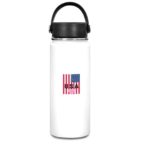 USA Stars and Stripes Vacuum Flask