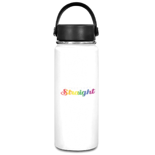 I just look straight LGBT Rainbow Pride Vacuum Flask