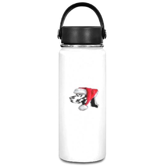 Santa Great Dane Dog Christmas Wilsigns Vacuum Flask