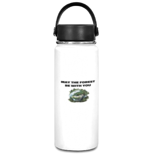 May the Forest Be With You Vacuum Flask