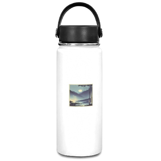 Enchanting Rainforest Night Vacuum Flask
