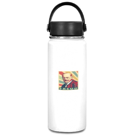 Sigmund Freud Vintage Colors Vacuum Flask