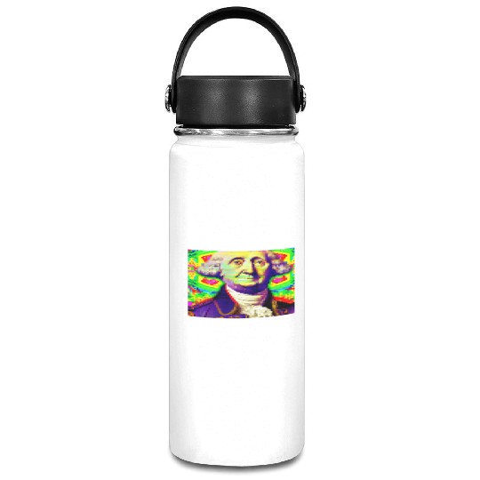 Trippy George Washington Vacuum Flask