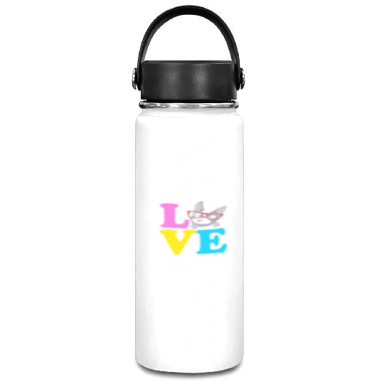 Boston Terrier Sunglasses I Love My Boston Terrier Vacuum Flask