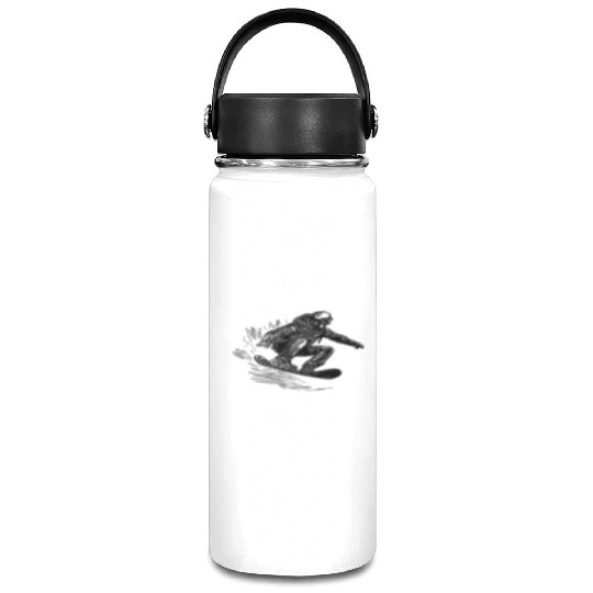 Snowboarding Jump Style Crass Snowboard Move Vacuum Flask