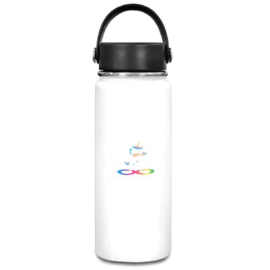 Dancing To A Different Beat Neurodiversity Unicorn Vacuum Flask