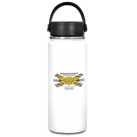Overwatch 2 Reinhardt Demolitions Icon Logo Vacuum Flask