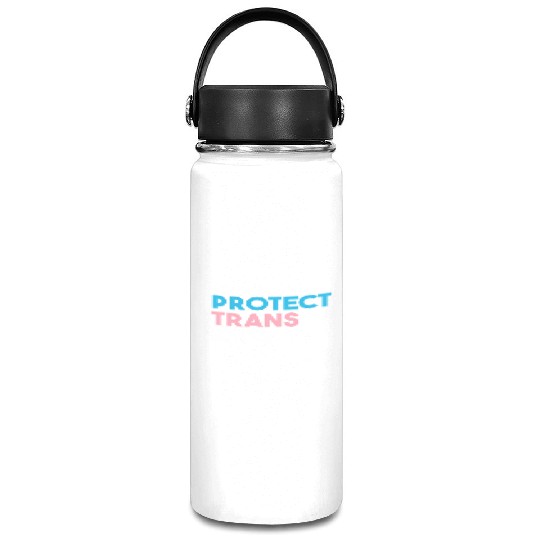 Protect Trans Transgender Pride Vacuum Flask