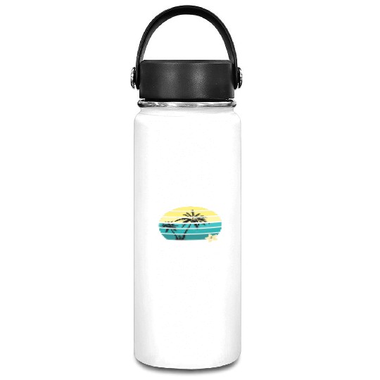 Here comes the sun Summer vacation Vacuum Flask