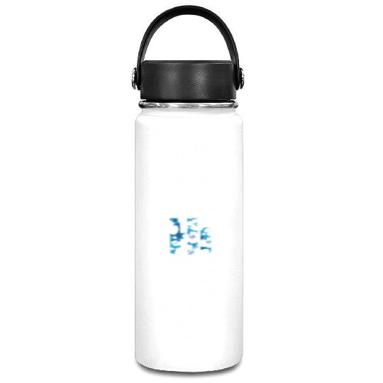 Hawaii Hi Hibiscus Blues Vacuum Flask