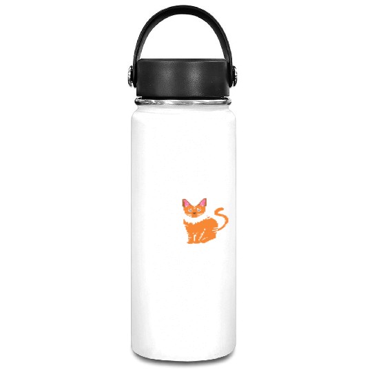 I Hate People Cat Lover Kitten Cats Funny Vacuum Flask