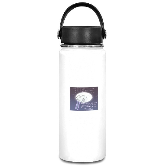 Full Moon Inspirational Quote Poster Vacuum Flask