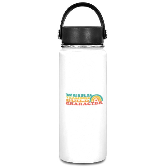 groovy Weird Build Character teacher appreciation Vacuum Flask
