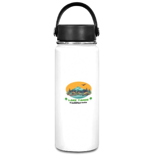 Lake Tahoe California Vacuum Flask