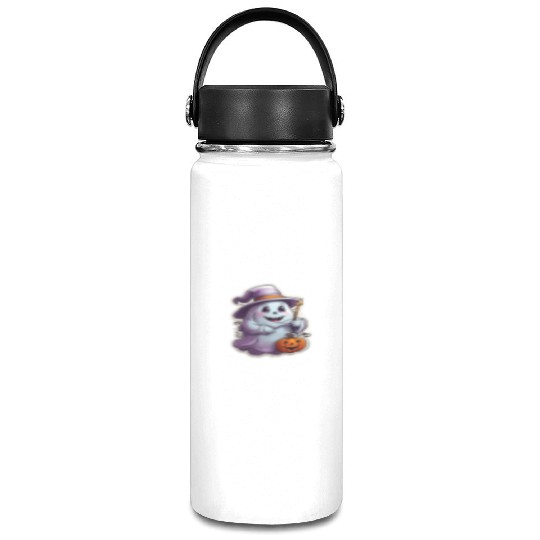 Happy Halloween Pumpkins Ghost 28 Vacuum Flask