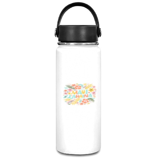 Maui Strong Lahaina Flower floral Vacuum Flask