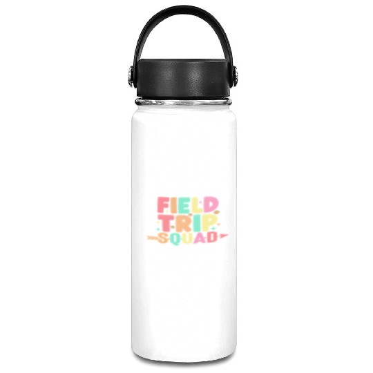First Grade Field Trip Squad Teacher Students Vacuum Flask