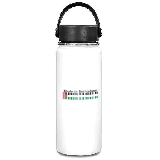 Made in Bethlehem Barcode Palestine Flag for Pales Vacuum Flask