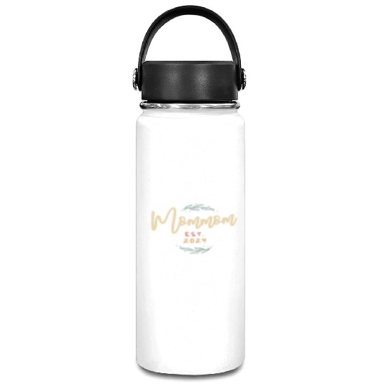 Mommom Established 2024 Funny Grandma Vacuum Flask