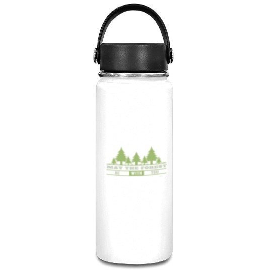 May The Forest Be With You Vacuum Flask