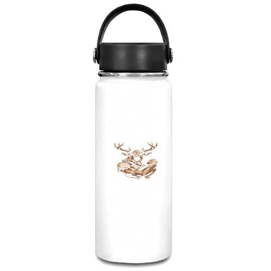 Deer Biceps Tattoo I Love Dad Vacuum Flask