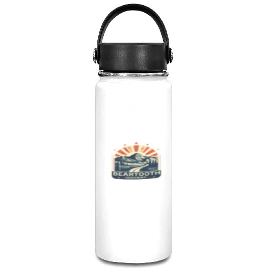 Beartooth Highway US 212 Vacuum Flask