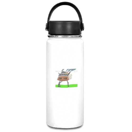 Steampunk Mechanical Moving Castle Vacuum Flask