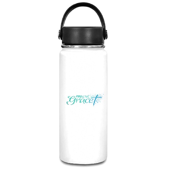 Amazing Grace Lettering Vacuum Flask